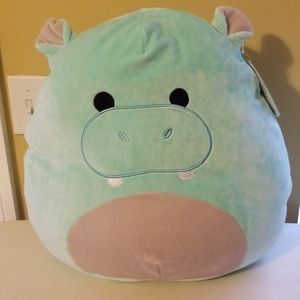 SQUISHMALLOWS HIPPO HANK 16" NEW